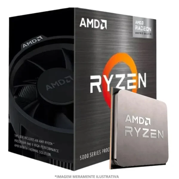 PC Gamer AMD Ryzen 5 4600G, 16GB RAM, Placa de video Radeon Vega 7, SSD 480GB, Fonte 550W + Monitor 23" LED 75hz + Kit Gamer Completo - TOB COMPUTERS - Image 3