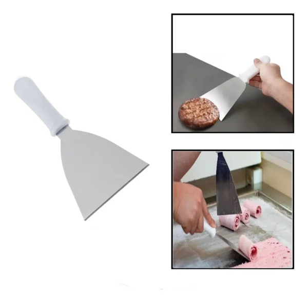 Espatula Reta para Cozinha, Pizzaria e Chapeiro 25.5cm X 10cm da Maxxi Home. - Image 2