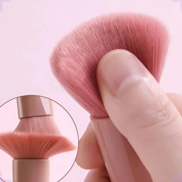 kit pincel de maquiagem e espelho makeup - Image 2