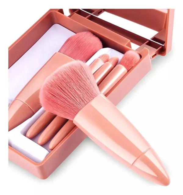kit pincel de maquiagem e espelho makeup - Image 5