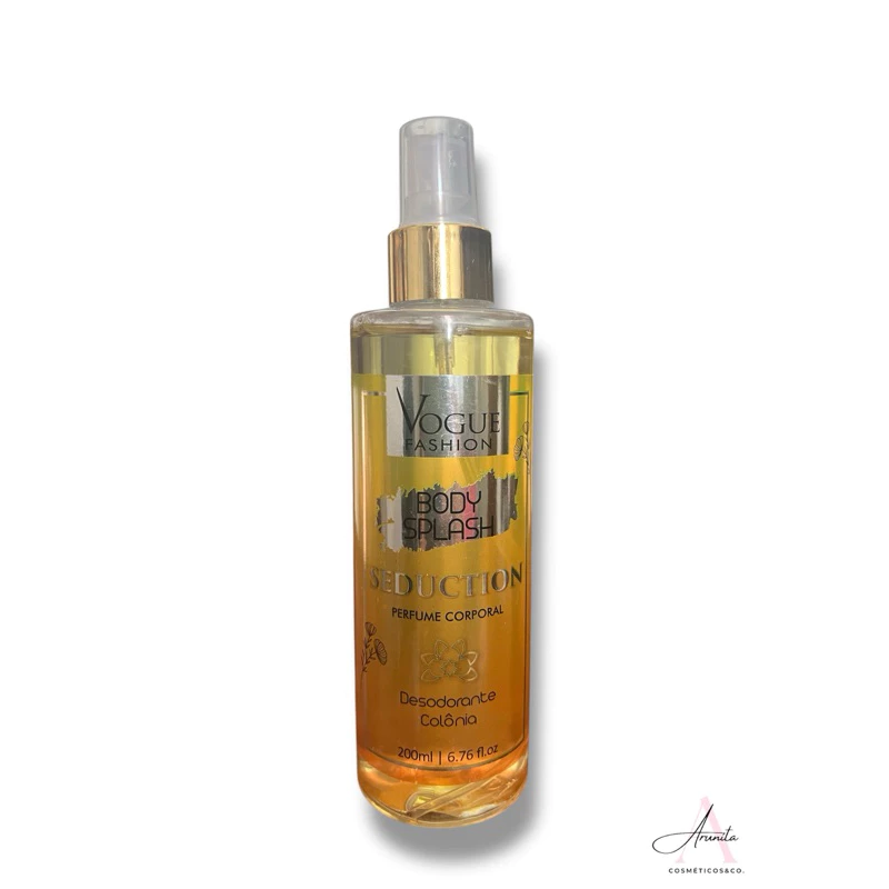 Body Splash Vogue Fashion – Colônia Desodorante Corporal 200ml